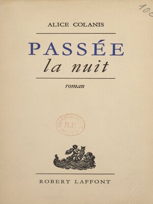 cover image of Passée la nuit